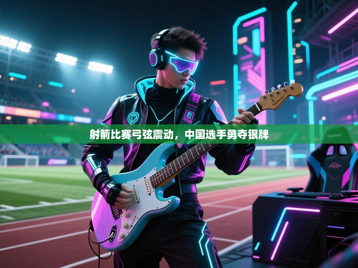 射箭比赛弓弦震动，中国选手勇夺银牌  第2张